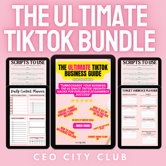 The ULTIMATE TikTok Business Guide